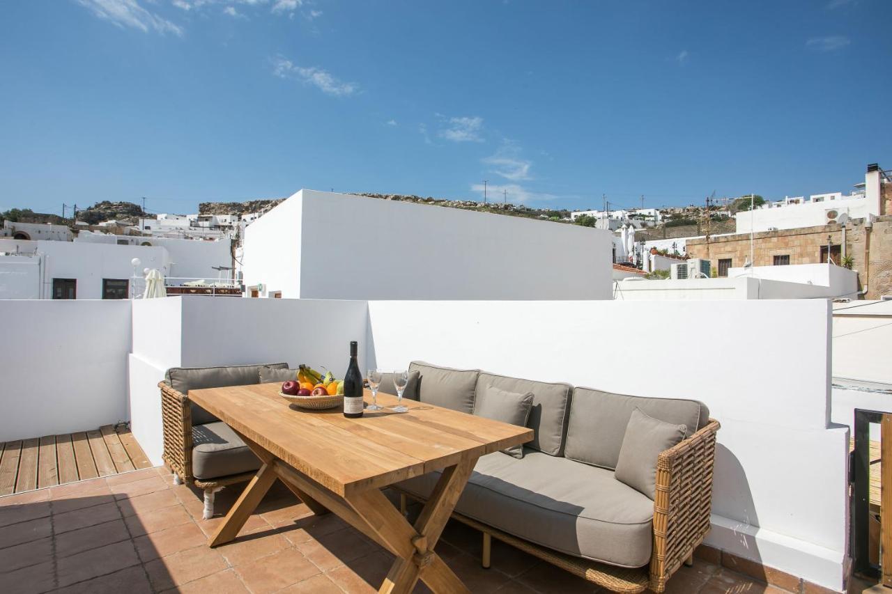 Pera Houses 2-Bedroom In The Center Of Lindos Exterior foto