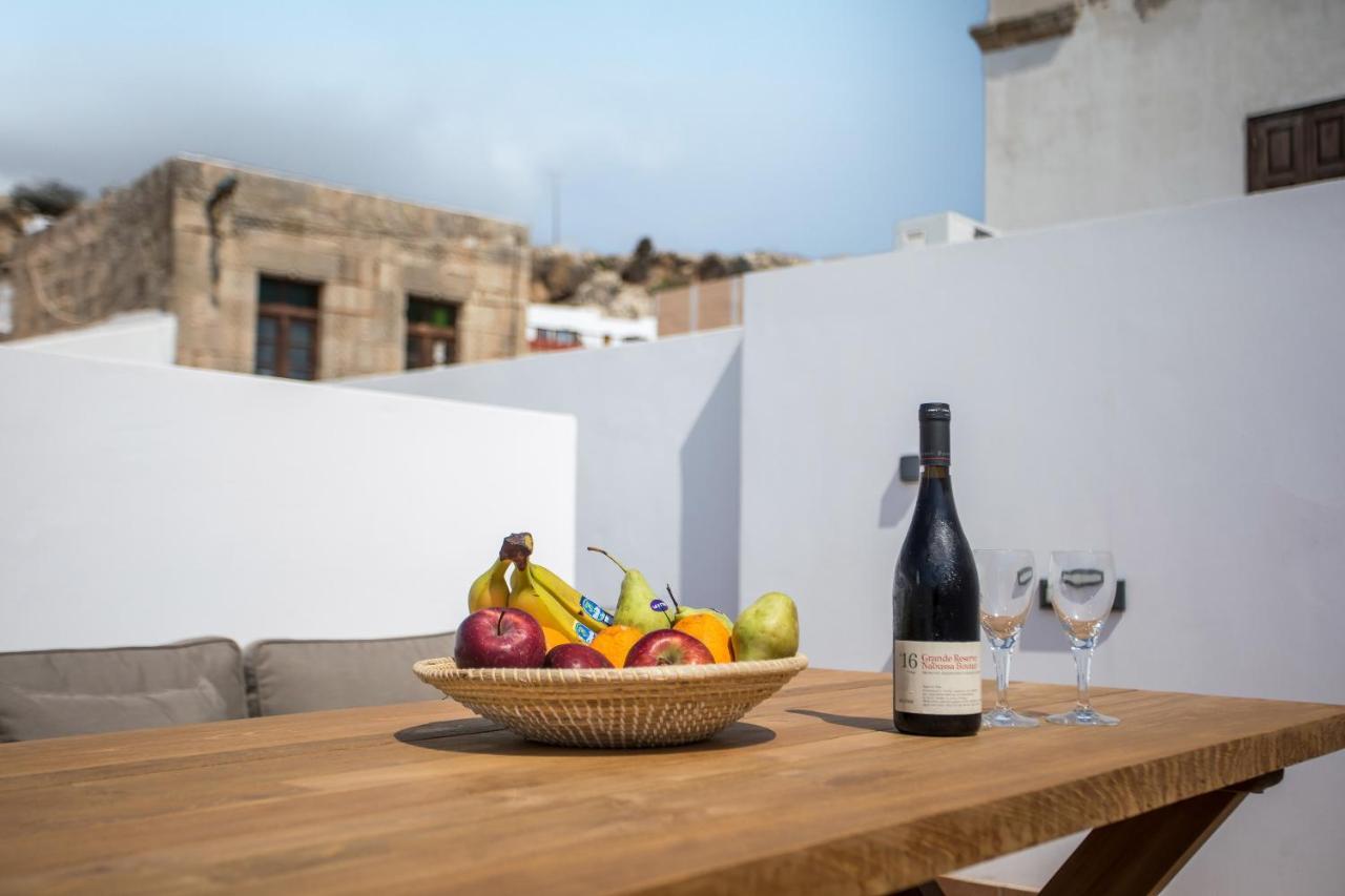 Pera Houses 2-Bedroom In The Center Of Lindos Exterior foto