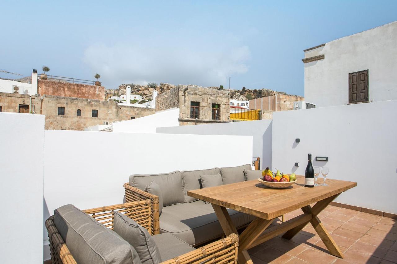 Pera Houses 2-Bedroom In The Center Of Lindos Exterior foto